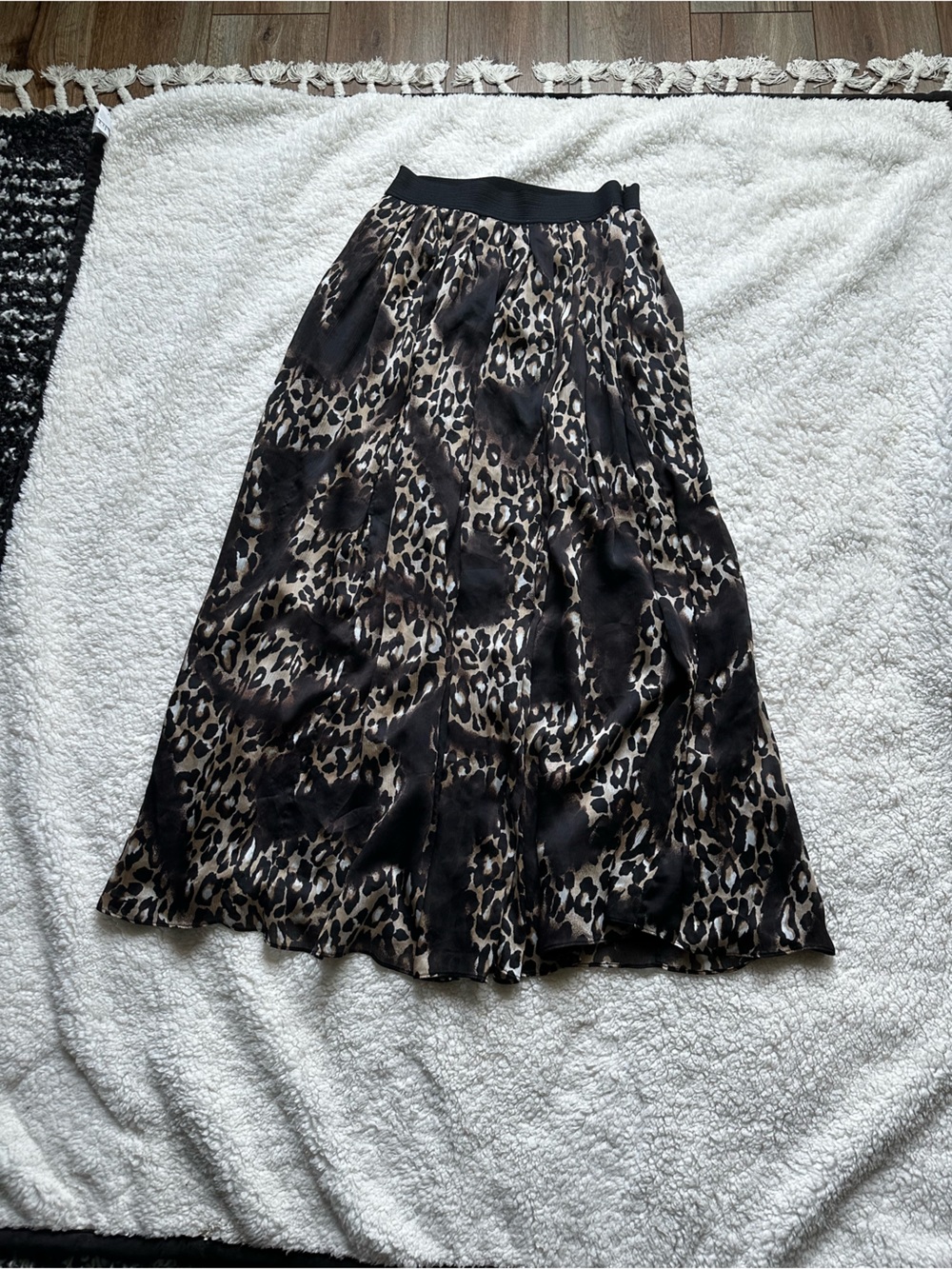 Leopard/Animal Print Skirt size 6